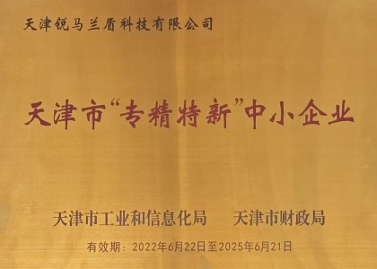 天津市專(zhuān)精特新中小企業(yè)